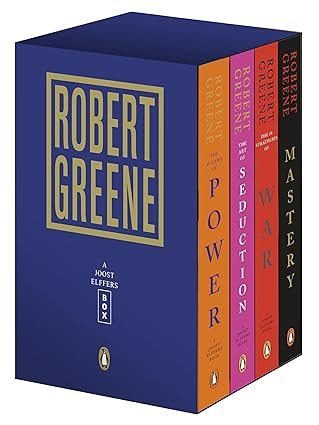 Robert Greene 4-Book Boxed Set: The 48 Laws of Power; The Art of Seduction; The 33 Strategies of War; Mastery Paperback – February 24, 2026